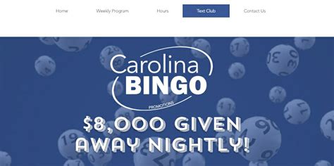 carolina bingo sc.